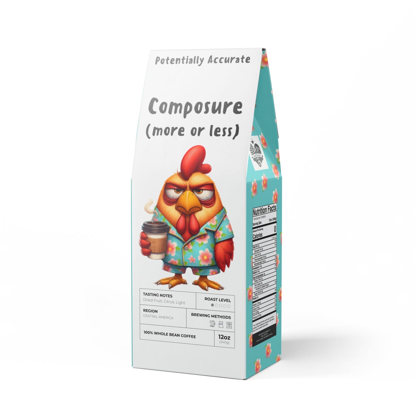 COMPOSURE: (more or less) Light Roast Coffee Blend